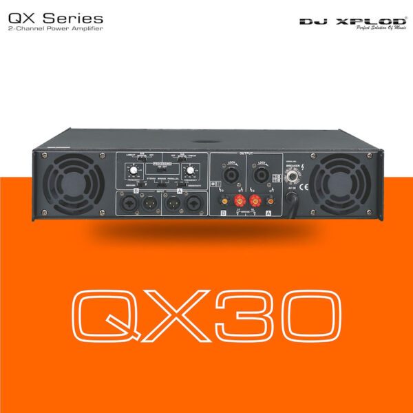 DJ Xplod QX30 2-channel Power Amplifier - Image 2