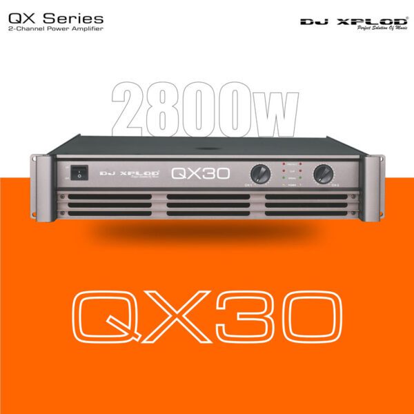 DJ Xplod QX30 2-channel Power Amplifier