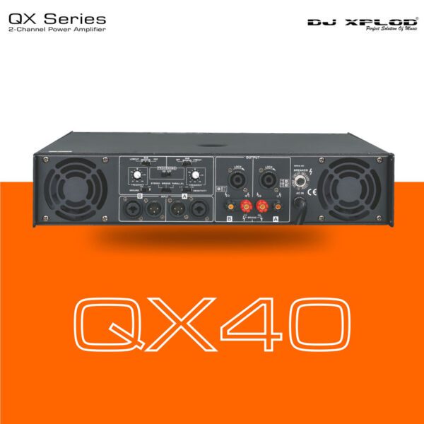 DJ Xplod QX40 2-channel Power Amplifier - Image 2