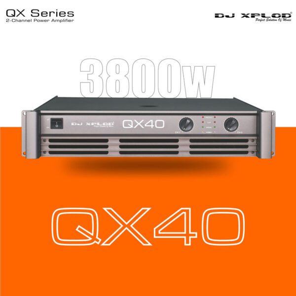 DJ Xplod QX40 2-channel Power Amplifier