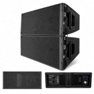 A3 Audio AT20A Active Dual 10 Inch Line Array Speaker with DSP and Class D Amplifier