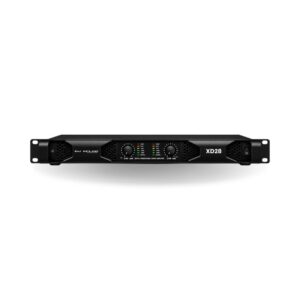 DJ XPLOD XD28 Professional Class-D 2 Channel Power Amplifier Front Panel